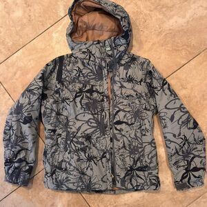 686 Women's Grey and Blue Jacket